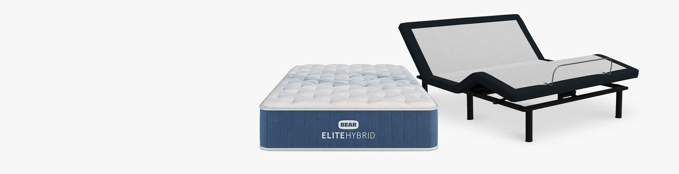 Elite Hybrid and Adjustable bed base