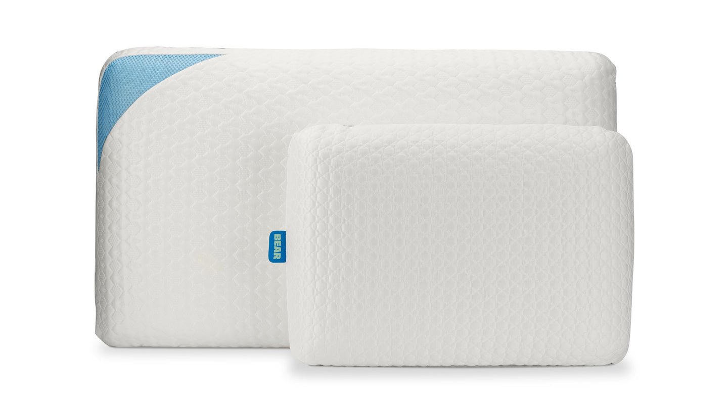 Bear memory foam pillow clearance