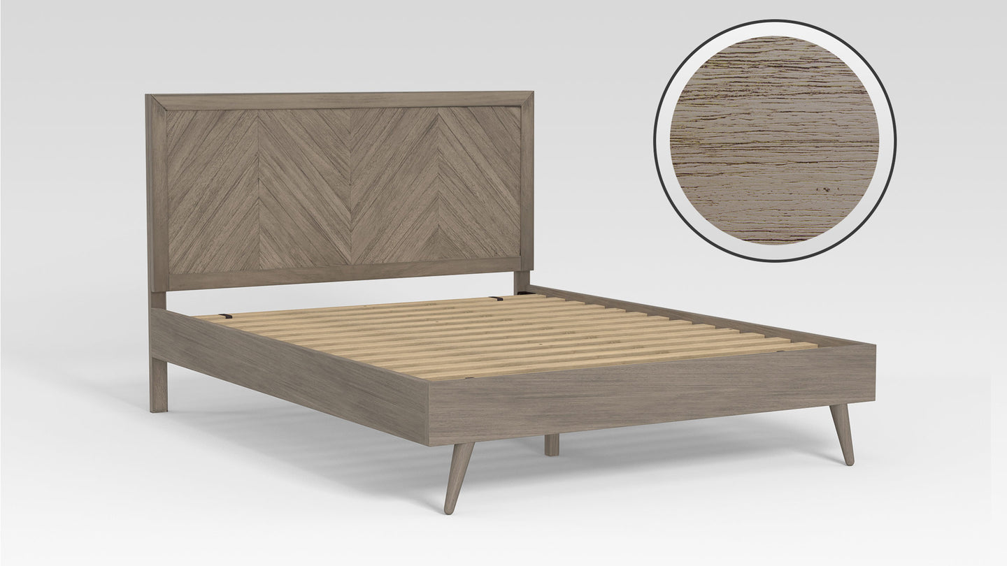Summit Platform Bed with Headboard – Bear Mattress