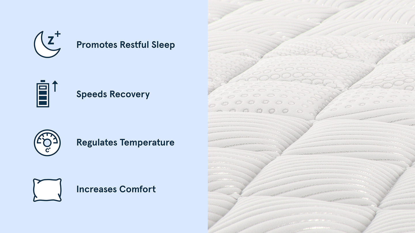 Bear Original Hybrid gel swirl memory foam comfort layer